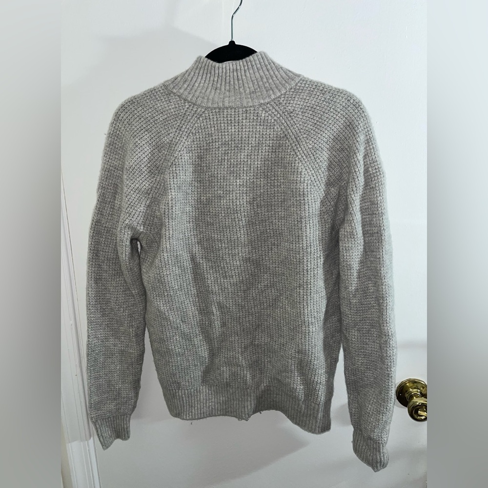 Banana Republic Pierro Light Gray Wool Men's Sweater - Picture 6 of 6